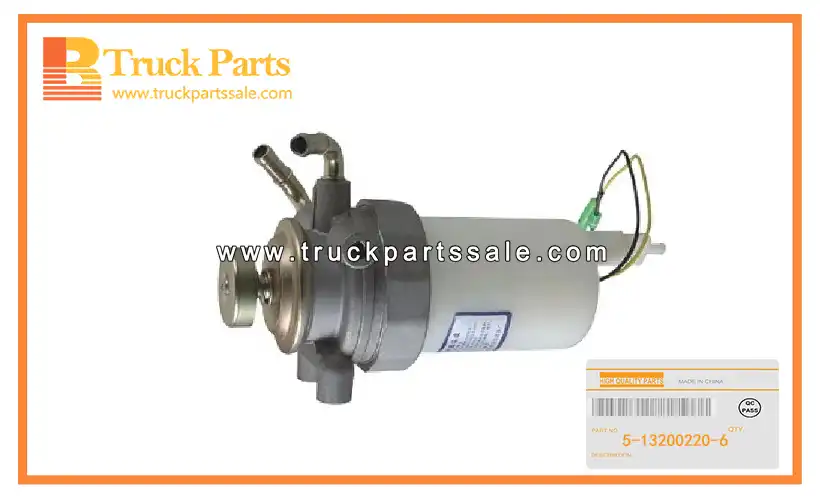 Fuel Filter Assembly for ISUZU TFR54 4JA1 5-13200220-6 5132002206 5-13200-220-6 Conjunto de filtro de combustible