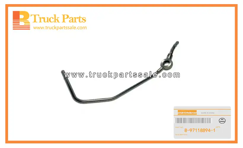 Fuel Filter Leak Off Fuel Pipe for ISUZU NPR NKR 8-97118894-1 8971188941 8-97118-894-1 Fuga del filtro de combustible en el tubo de combustible