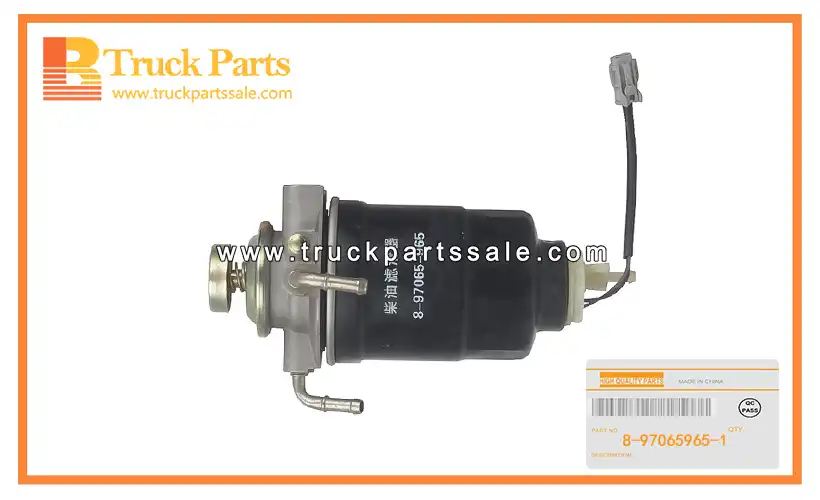 Fuel Sedimenter for ISUZU NHR NKR 4JG2 8-97065965-1 8970659651 8-97065-965-1 Sedimentador de combustible