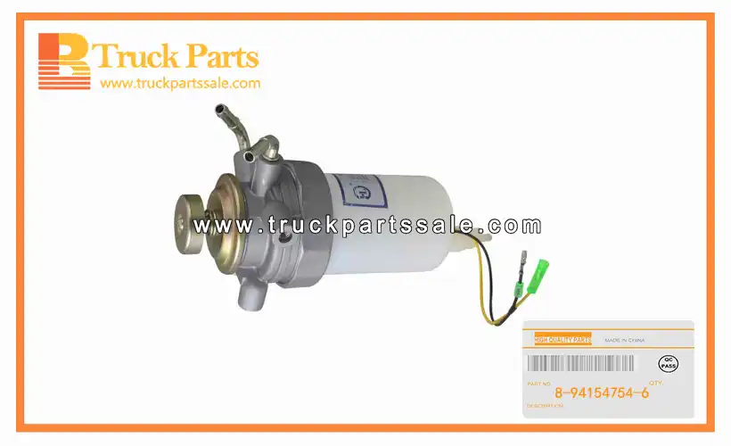Fuel Sedimenter for ISUZU NKR 4JB1 8-94154754-6 8941547546 8-94154-754-6 Sedimentador de combustible