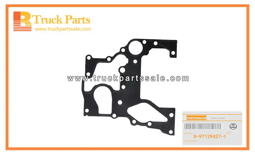 Gear Case To Cylinder Block Gasket for ISUZU NHR NKR TFR 4HK1 8-97129427-1 8971294271 8-97129-427-1 Junta de caja de engranajes a bloque de cilindros