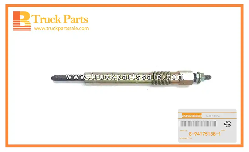 Glow Plug for ISUZU TFR 4JB1 4DA1 8-94175158-0 8941751580 8-94175-158-0 Buj??a incandescente