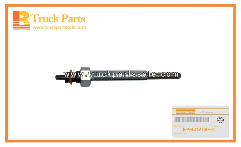 Glow Plug for ISUZU TFR 8-94319700-4 8943197004 8-94319-700-4 Buj??a incandescente