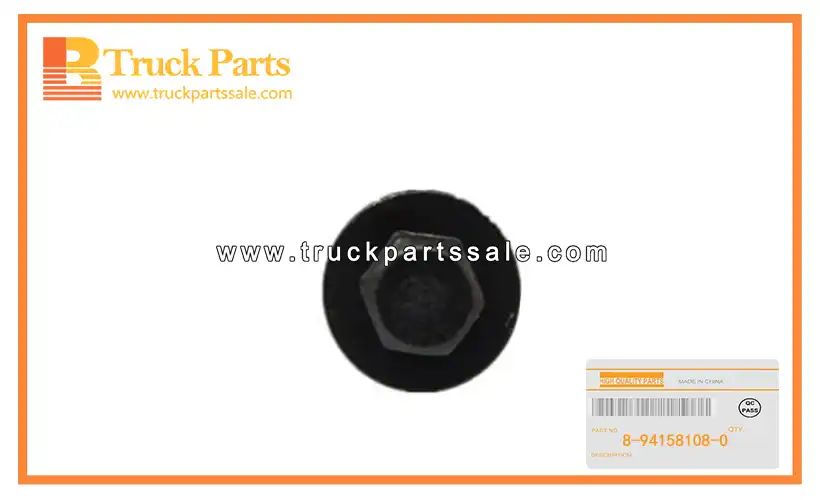 Head Cover Cap Nut for ISUZU UBS 8-94158108-0 8941581080 8-94158-108-0 Tuerca ciega de la cubierta del cabezal