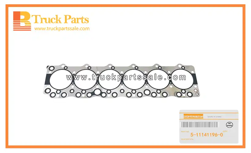 Head Cylinder Gasket for ISUZU 6BG1 5-11141196-0 5111411960 5-11141-196-0 Junta del cilindro de culata