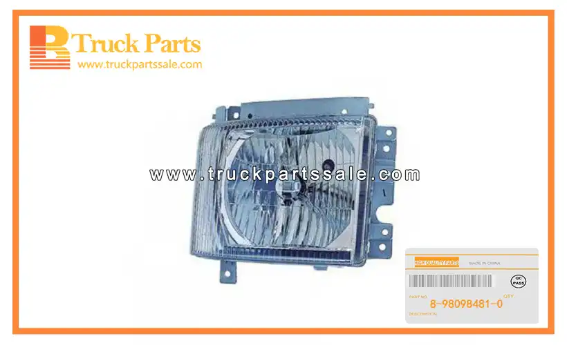Head Lamp Assembly for ISUZU 700P 8-98098481-0 8980984810 8-98098-481-0 Conjunto de l??mpara de cabeza