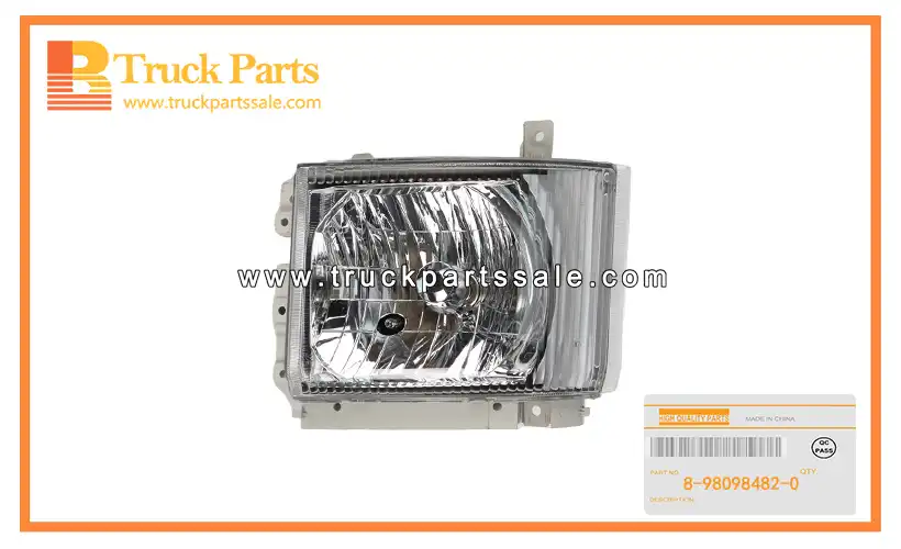 Head Lamp Assembly for ISUZU 700P 8-98098482-0 8980984820 8-98098-482-0 Conjunto de l??mpara de cabeza