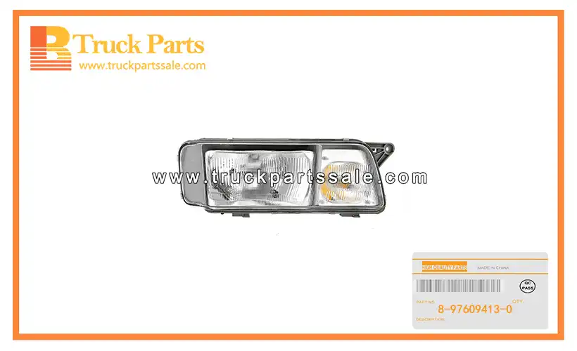 Head Lamp Assembly for ISUZU CXZ EXZ LV 8-97609413-0 8976094130 8-97609-413-0 Conjunto de l??mpara de cabeza