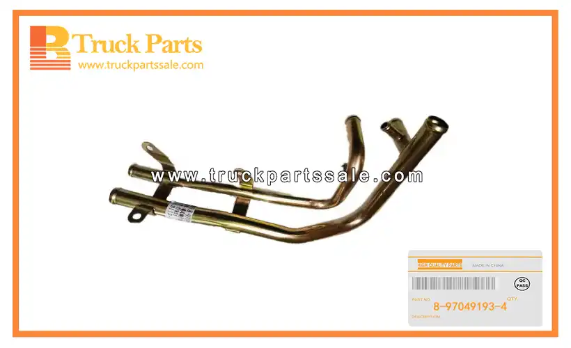 Htr And Cooler Hose Connector for ISUZU 4JB1T TFR55 8-97049193-4 8970491934 8-97049-193-4 Conector de manguera Htr y enfriador
