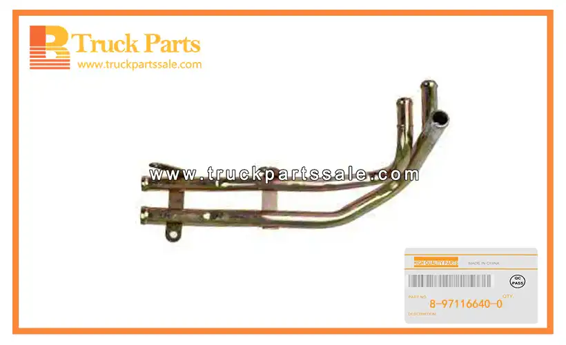 Htr And Cooler Hose Connector for ISUZU TFR55 4JB1 8-97116640-0 8971166400 8-97116-640-0 Conector de manguera Htr y enfriador