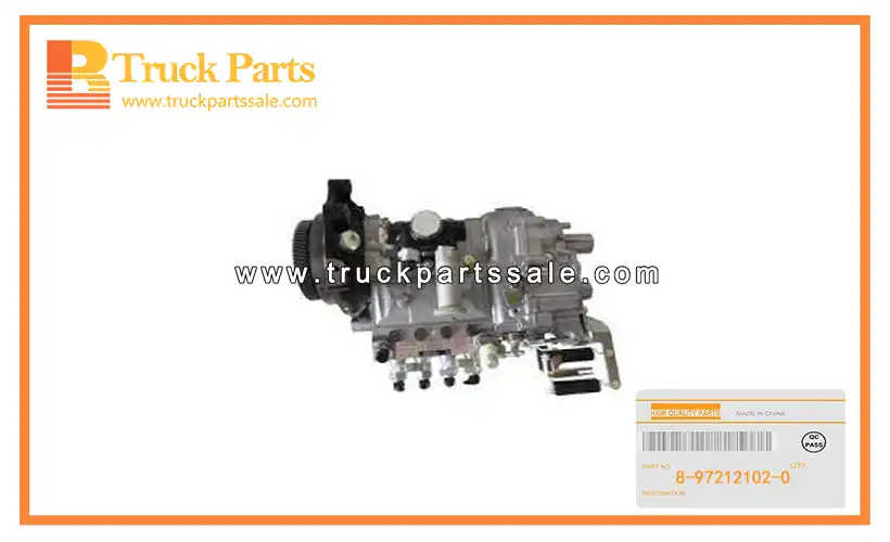 Injection Pump Assembly for ISUZU 4HG1 NPR 8-97212102-0 8972121020 8-97212-102-0 Conjunto de bomba de inyecci??n