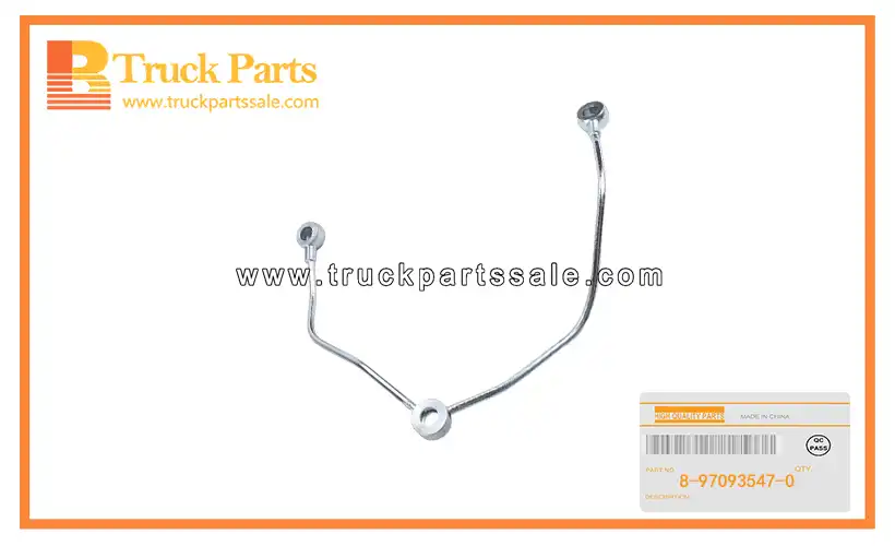 Injection Pump To Cylinder Block Oil Pipe for ISUZU NKR NPR NPR66 8-97093547-0 8970935470 8-97093-547-0 Bomba de inyecci??n al tubo de aceite del bloque de cilindros