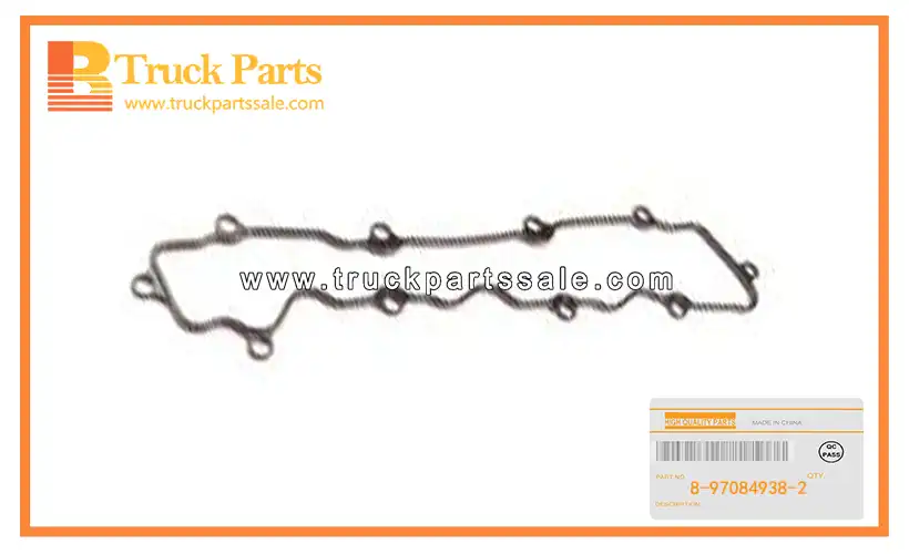 Inlet Cover Gasket for ISUZU XD 8-97084938-2 8970849382 8-97084-938-2 Junta de la tapa de entrada