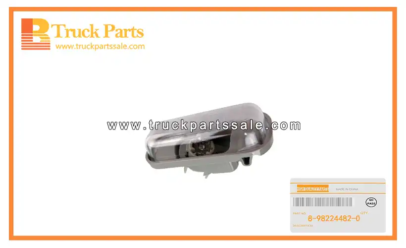 License Plate Lamp for ISUZU TFR 8-98224482-0 8982244820 8-98224-482-0 L??mpara de matr??cula