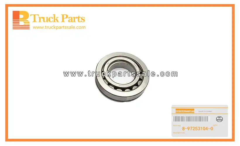 Mainshaft End Bearing for ISUZU 4HE1 NPR 8-97253104-0 8972531040 8-97253-104-0 Cojinete del extremo del eje principal