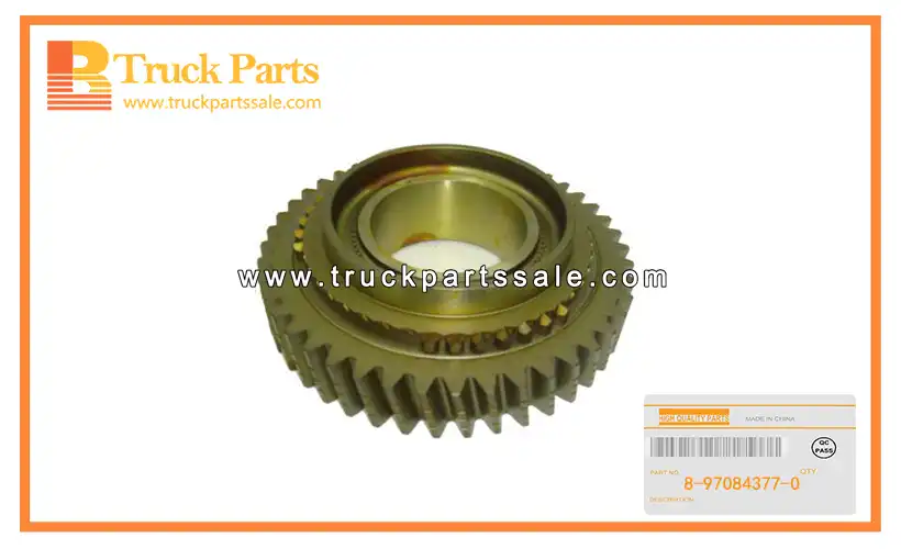 Mainshaft First Gear for ISUZU NKR NPR 8-97084377-0 8970843770 8-97084-377-0 Primera marcha del eje principal