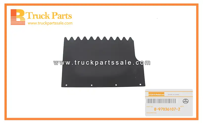 Mud Guard Flap for ISUZU NHR NKR 8-97036107-2 8970361072 8-97036-107-2 Aleta del guardabarros