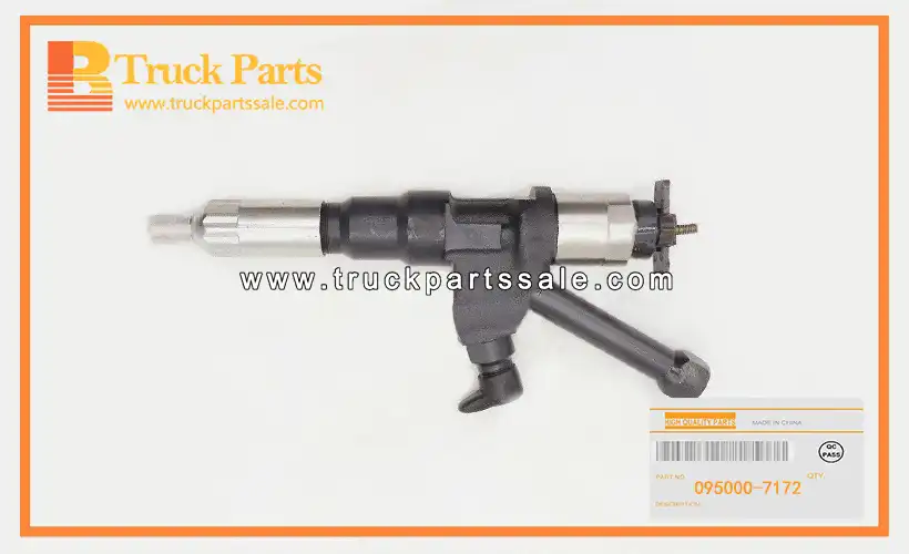 Nozzle Asm Injector for ISUZU HINO 700 P11C 095000-7172 0950007172 0-95000-717-2 Inyector del conjunto de la boquilla