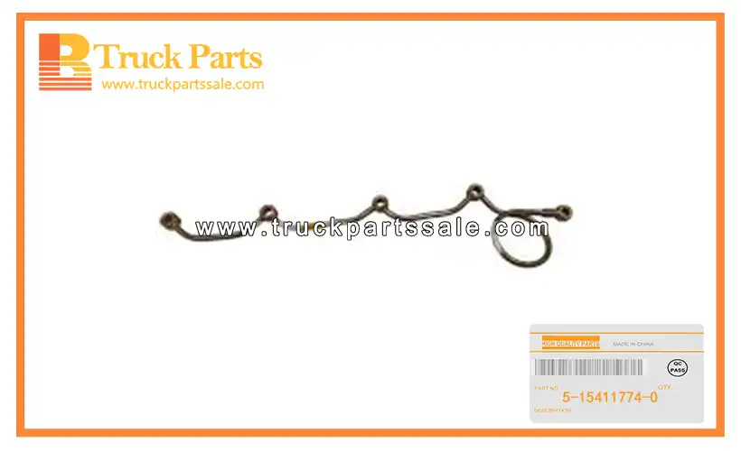 Nozzle Leak Off Fuel Pipe for ISUZU PKG C240 5-15411774-0 5154117740 5-15411-774-0 La boquilla tiene fugas en el tubo de combustible