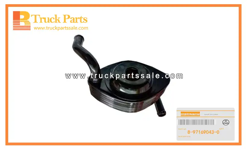 Oil Cooler Assembly for ISUZU 4JB1 TFR55 8-97169043-0 8971690430 8-97169-043-0 Conjunto de enfriador de aceite