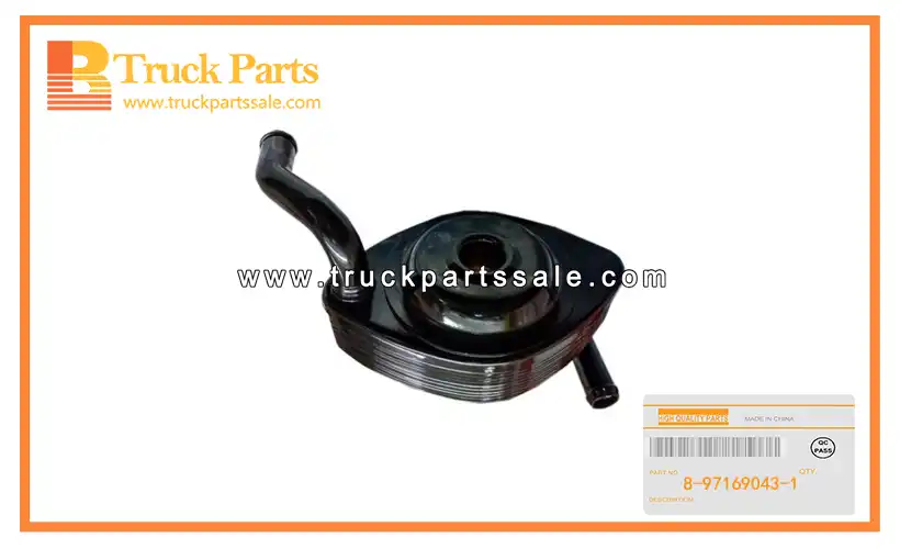 Oil Cooler Assembly for ISUZU TFR 8-97169043-1 8971690431 8-97169-043-1 Conjunto de enfriador de aceite