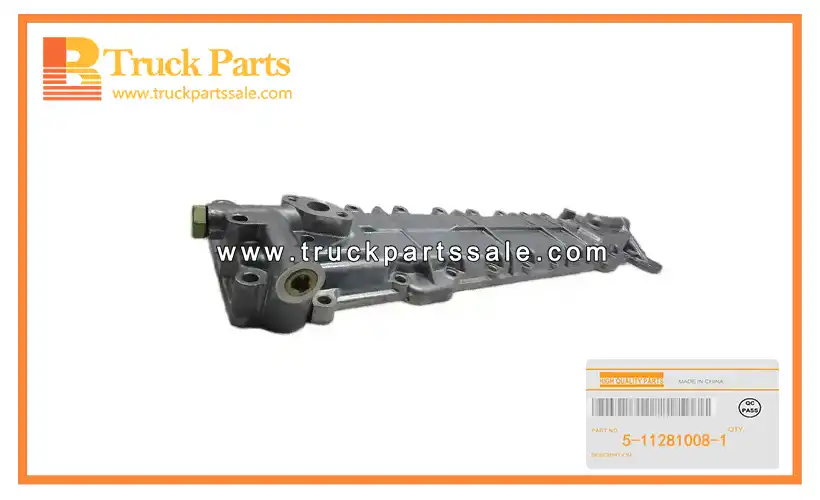 Oil Cooler Body for ISUZU 6BD1 6BB1 FSR FTR 5-11281008-1 5112810081 5-11281-008-1 Cuerpo del enfriador de aceite
