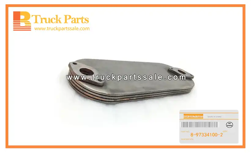 Oil Cooler Core Assembly for ISUZU XD 4HE1T 4HK1 8-97334100-2 8973341002 8-97334-100-2 Conjunto del n??cleo del enfriador de aceite