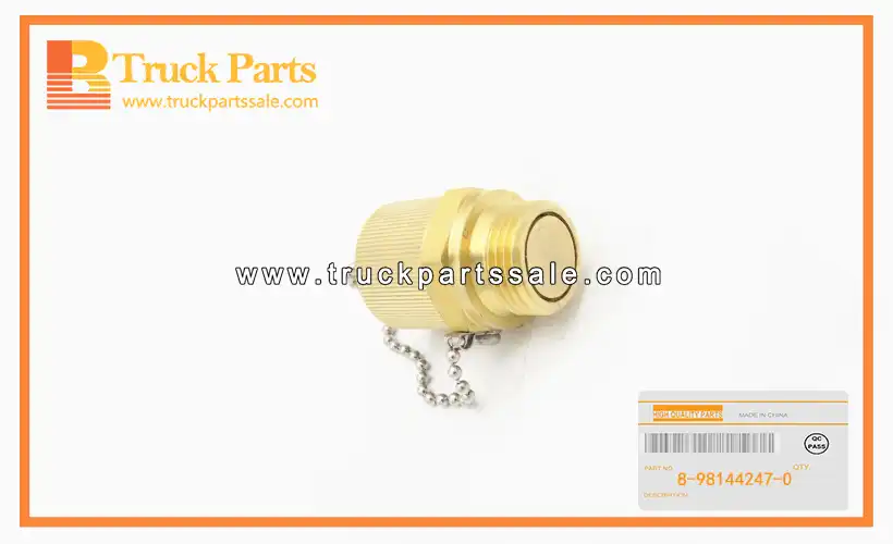 Oil Drain Plug for ISUZU 4HK1 NPR 8-98144247-0 8981442470 8-98144-247-0 Tap??n de drenaje de aceite