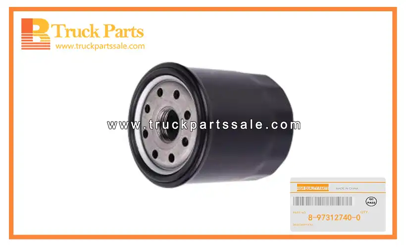 Oil Filter Element for ISUZU TFS 8-97312740-0 8973127400 8-97312-740-0 Elemento filtrante de aceite