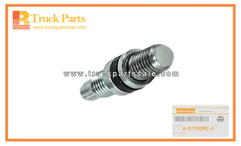 Oil Pan Stud for ISUZU NPR75 4HK1-T 8-97190392-0 8971903920 8-97190-392-0 Perno del c??rter de aceite