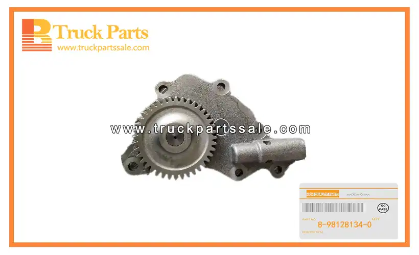 Oil Pump Assembly for ISUZU 4JJ1T NLR85 8-98128134-0 8981281340 8-98128-134-0 Conjunto de bomba de aceite