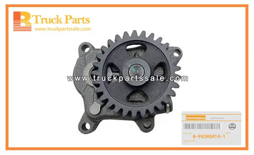 Oil Pump Assembly for ISUZU 6HK1 FRR 8-94390414-1 8943904141 8-94390-414-1 Conjunto de bomba de aceite