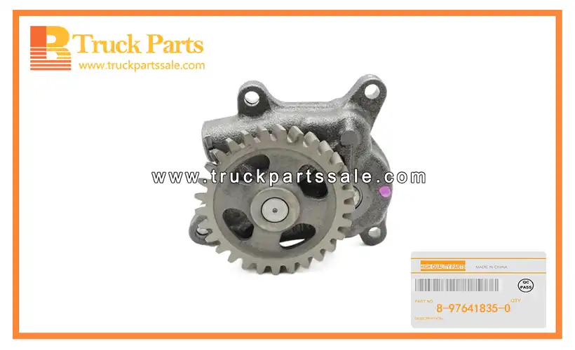 Oil Pump Assembly for ISUZU FVR34 6HK1 8-97641835-0 8976418350 8-97641-835-0 Conjunto de bomba de aceite