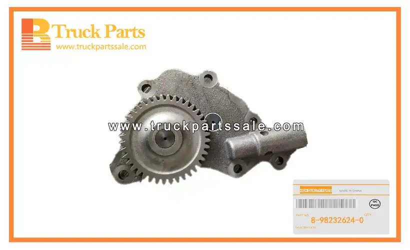 Oil Pump Assembly for ISUZU NLR85 4JJ1T 8-98232624-0 8982326240 8-98232-624-0 Conjunto de bomba de aceite