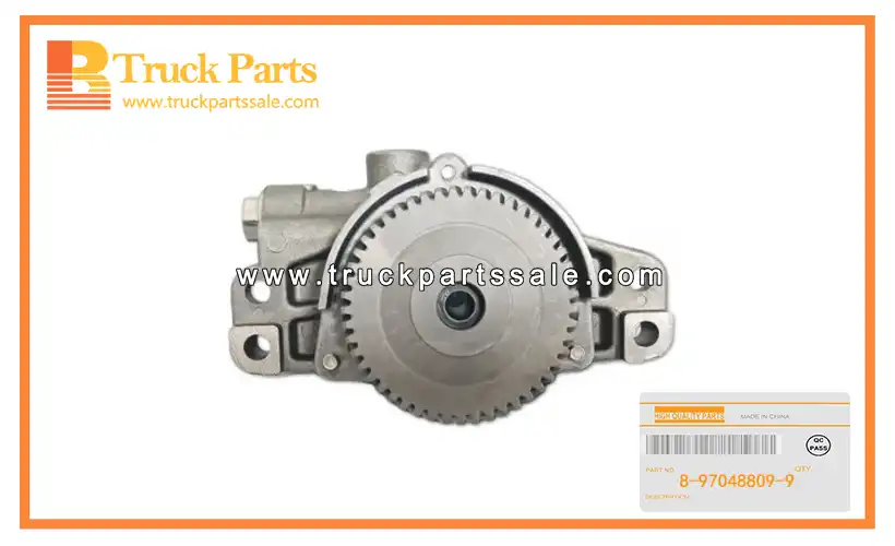 Oil Pump Assembly for ISUZU XD 4LE2 8-97048809-9 8970488099 8-97048-809-9 Conjunto de bomba de aceite