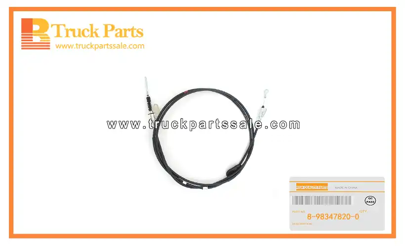 Parking Brake Cable for ISUZU FRR FSR 8-98347820-0 8983478200 8-98347-820-0 Cable de freno de estacionamiento