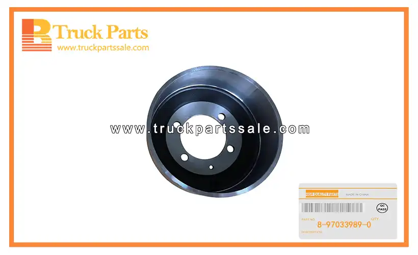 Parking Brake Drum for ISUZU NLR85 4JJ1 8-97033989-0 8970339890 8-97033-989-0 Tambor de freno de estacionamiento