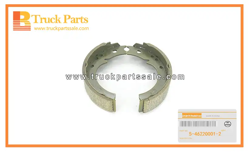 Parking Brake Shoe for ISUZU NHR54 4JA1 5-46220001-2 5462200012 5-46220-001-2 Zapata de freno de estacionamiento