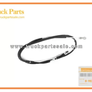 Parking brake cable for ISUZU ELF100 8-98252200-0 8982522000 8-98252-200-0 Cable del freno de mano