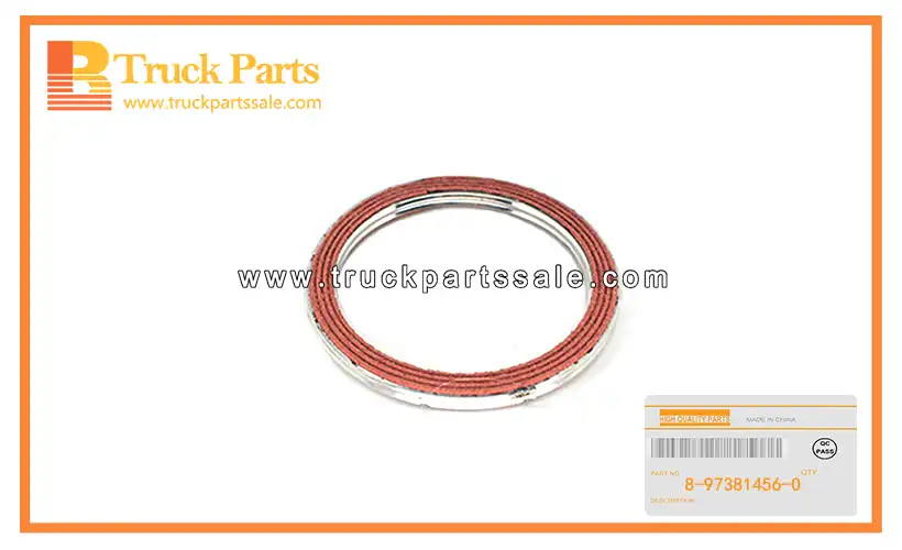 Pipe To Manifold Gasket for ISUZU NKR55 4JB 8-97381456-0 8973814560 8-97381-456-0 Junta de tubo a colector