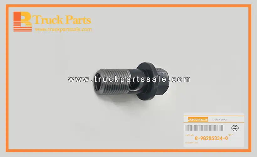 Piston Cooling Oil Jet Relief Valve for ISUZU NKR55 8-98285334-0 8982853340 8-98285-334-0 V??lvula de alivio de chorro de aceite de enfriamiento del pist??n