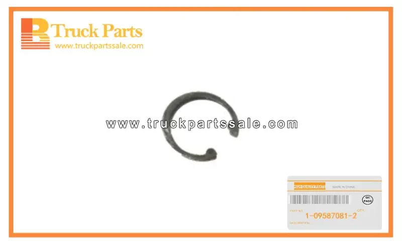 Piston Pin Snap Ring for ISUZU 4HK1 FSR FRR 1-09587081-2 1095870812 1-09587-081-2 Anillo de retenci??n del pasador del pist??n