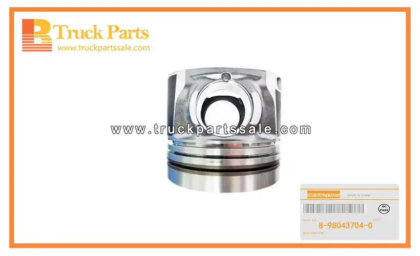 Piston for ISUZU NKR NPR TFR 8-98043704-0 8980437040 8-98043-704-0 Pist??n