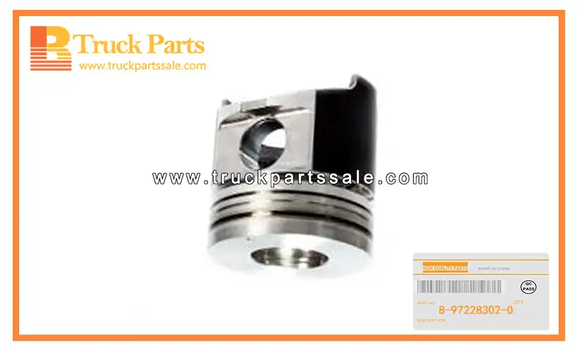 Piston for ISUZU NPR 4HJ1 8-97228302-0 8972283020 8-97228-302-0 Pist??n