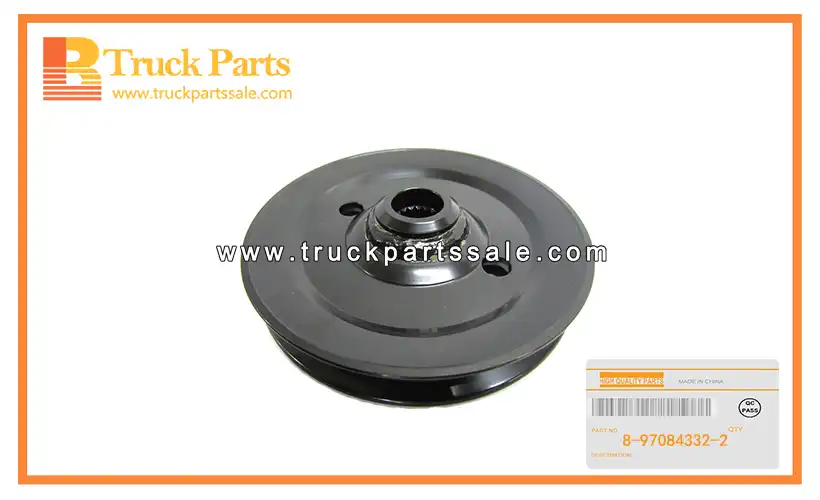 Power Steering Idler Pulley for ISUZU NHR NKR NPR 8-97084332-2 8970843322 8-97084-332-2 Polea loca de direcci??n asistida
