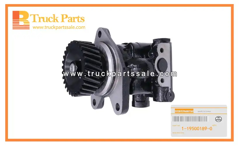 Power Steering Oil Pump Assembly for ISUZU SBSCSD 6BD1 1-19500189-0 1195001890 1-19500-189-0 Conjunto de bomba de aceite de direcci??n asistida