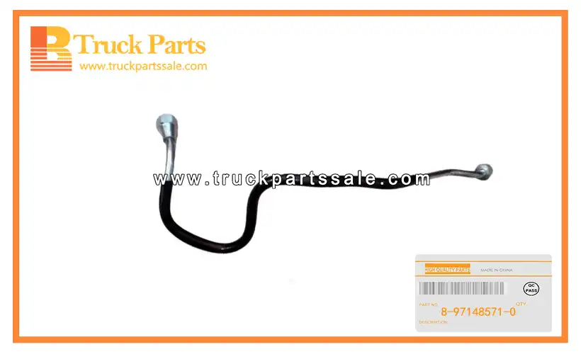 Power Steering Oil Pump To Flex Hose Oil Pipe for ISUZU NKR NPR 8-97148571-0 8971485710 8-97148-571-0 Bomba de aceite de direcci??n asistida al tubo de aceite de manguera flexible