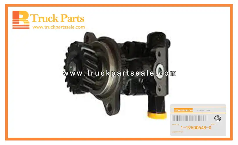 Power Steering Pump Assembly for ISUZU FVR34 6HK1T 1-19500548-0 1195005480 1-19500-548-0 Conjunto de bomba de direcci??n asistida
