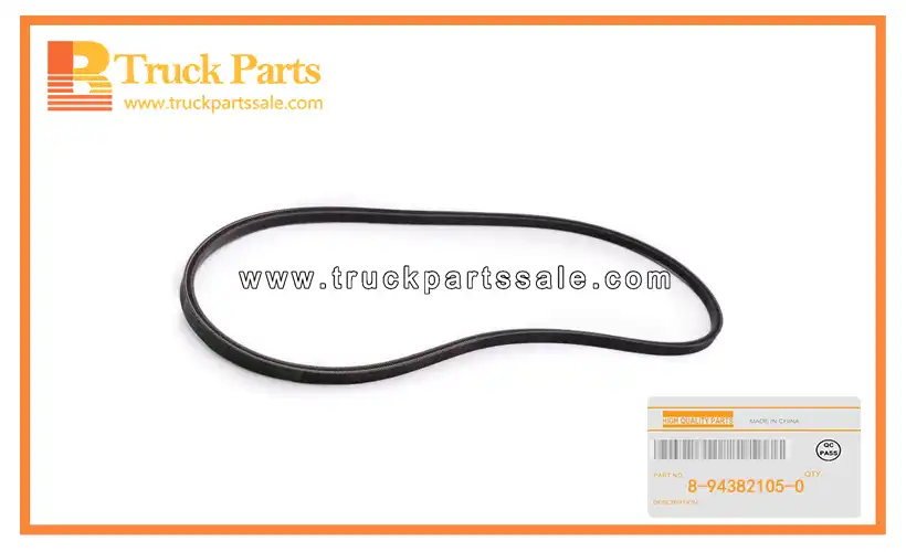 Power Steering Pump Belt for ISUZU UBS17 4ZE1 8-94382105-0 8943821050 8-94382-105-0 Correa de bomba de direcci??n asistida