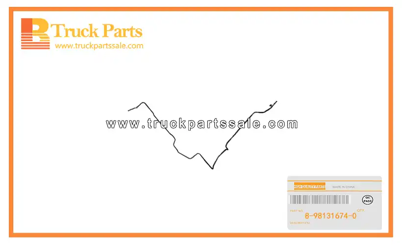 Power Steering Unit To Oil Tank Oil Pipe for ISUZU NPR 8-98131674-0 8981316740 8-98131-674-0 Unidad de direcci??n asistida al tubo de aceite del tanque de aceite